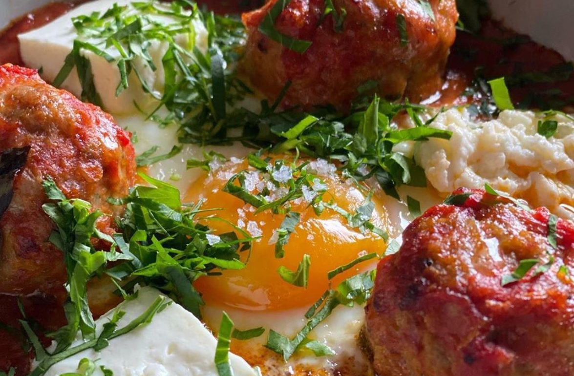 meatballs with egg