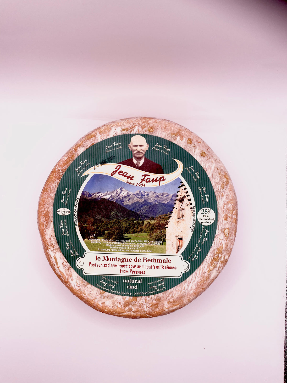 Bethmale Vache Chevre&quot;Fromagerie Jean Faup&quot;