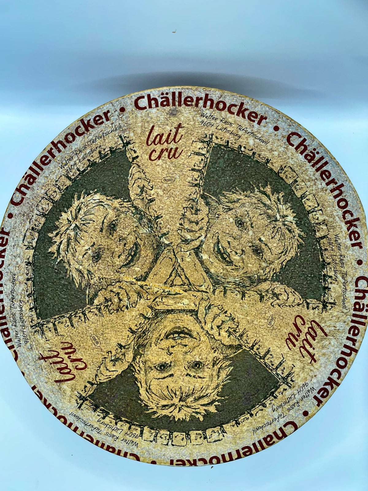 Challerhocker &quot;Kaserei Tufertschwil&quot;