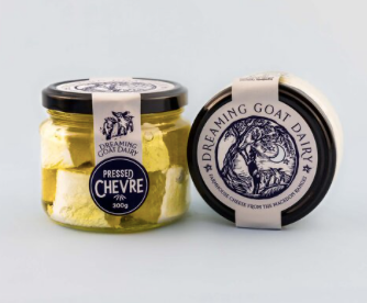 Pressed chevre 300g “Dreaming Goat Dairy”