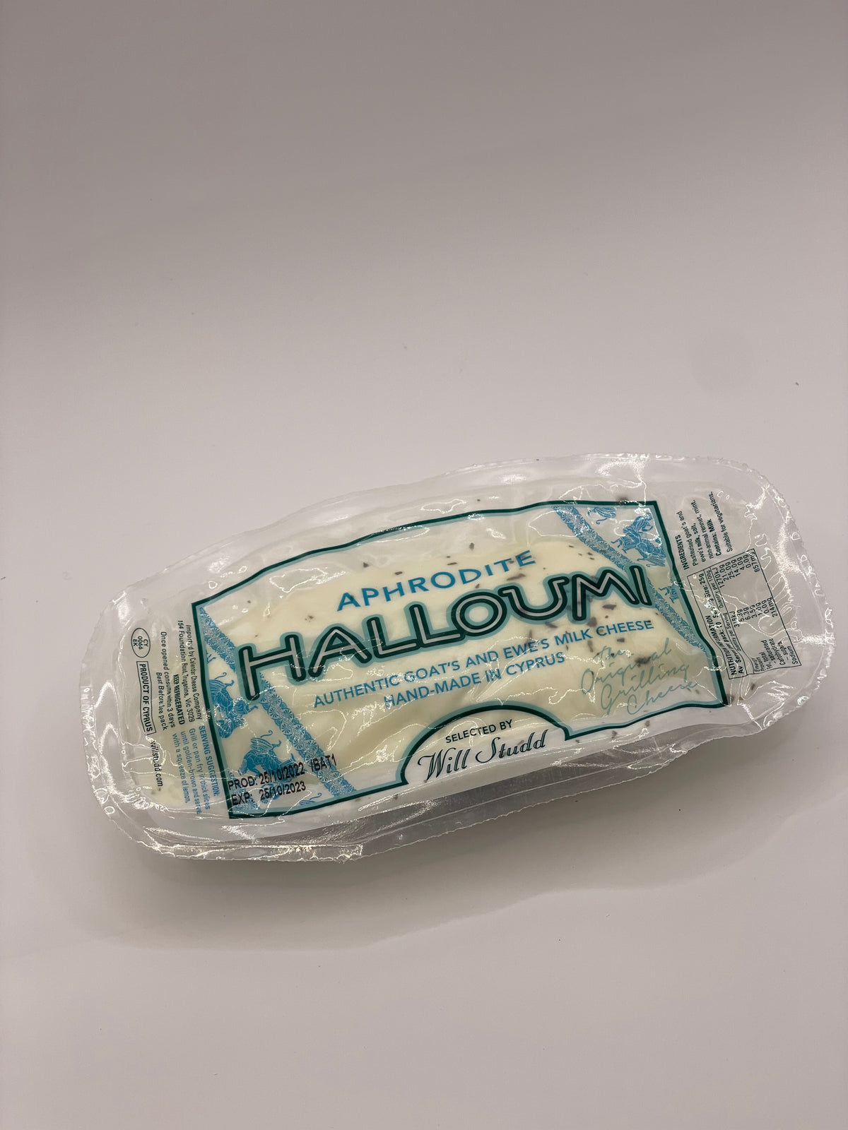 Aphrodite Goat Milk Halloumi 225g - selected by Will Studd